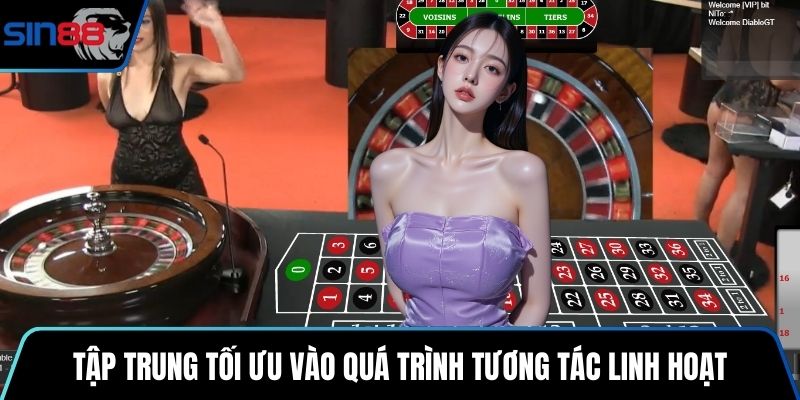 Tập trung tối ưu vào quá trình tương tác linh hoạt